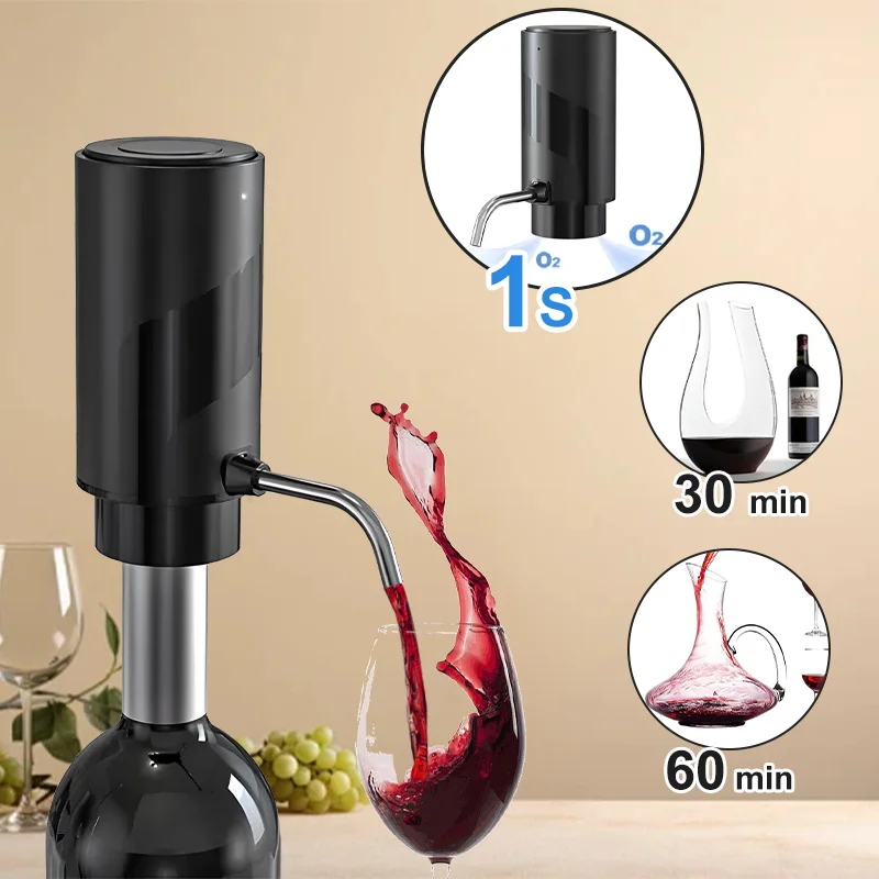 Wine Beer Liquor - Inteligentny aerator do wina z dozownikiem,