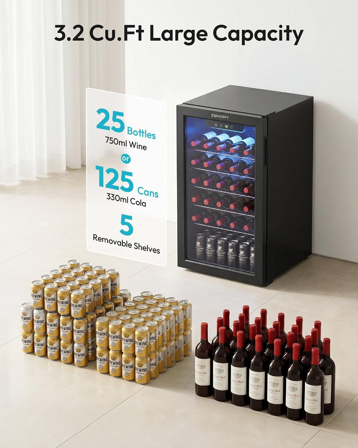 Chłodziarka do napojów o pojem – Wine Beer Cooler Fridge recenzja i cena
