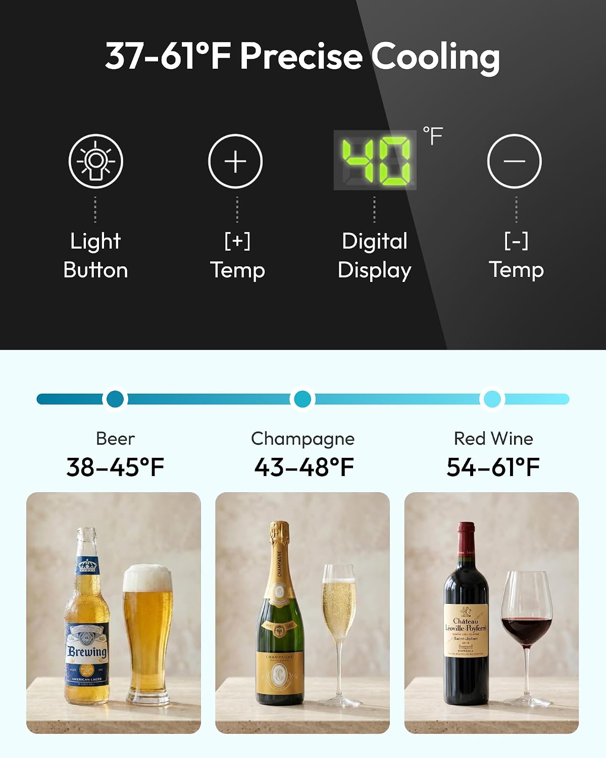 Chłodziarka do napojów o pojem – Wine Beer Cooler Fridge recenzja i cena