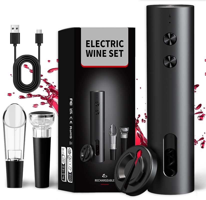 Elektryczny otwieracz do wina  – Wine Beer And Liquor recenzja i cena