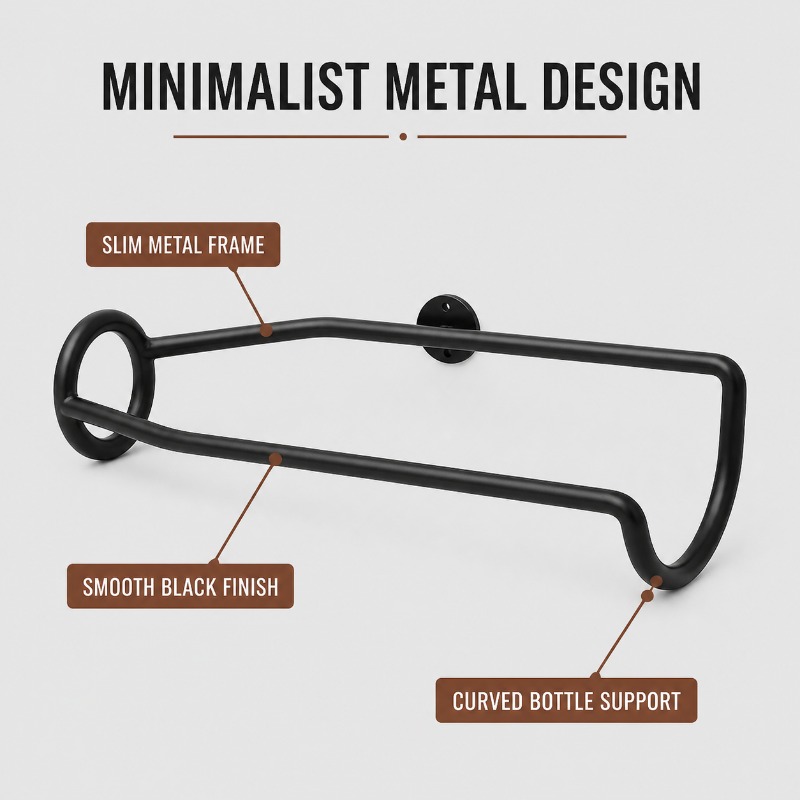 Metalowy wieszak na wino monto – Wine Beer Rack recenzja i cena