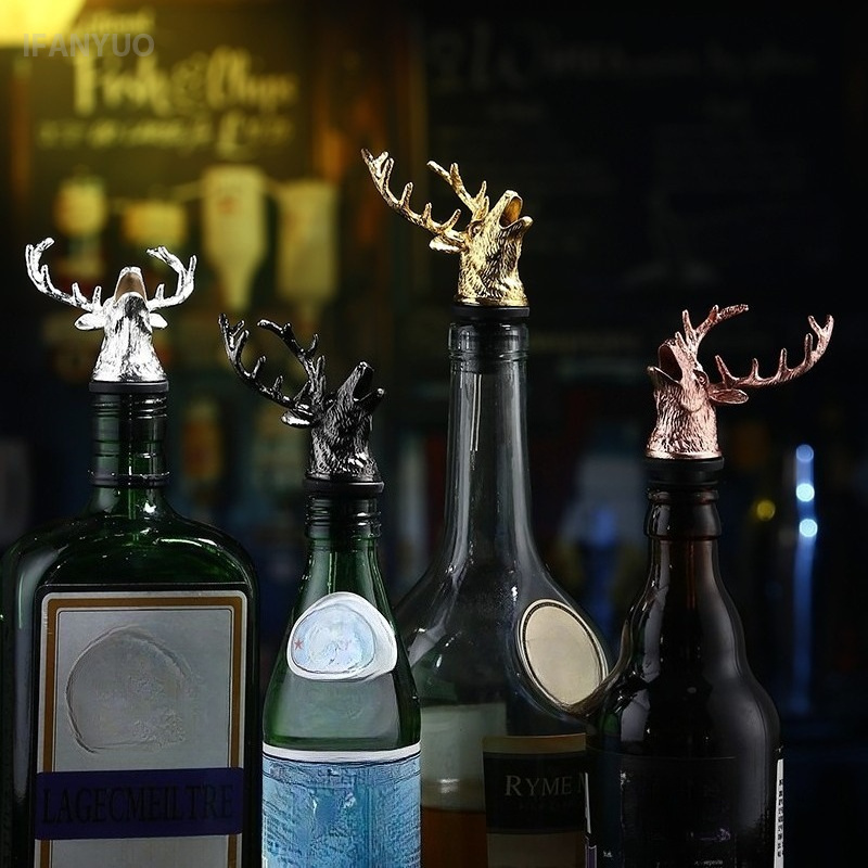 Nakrętka do wina z głową jelen – Wine Beer Liquor recenzja i cena
