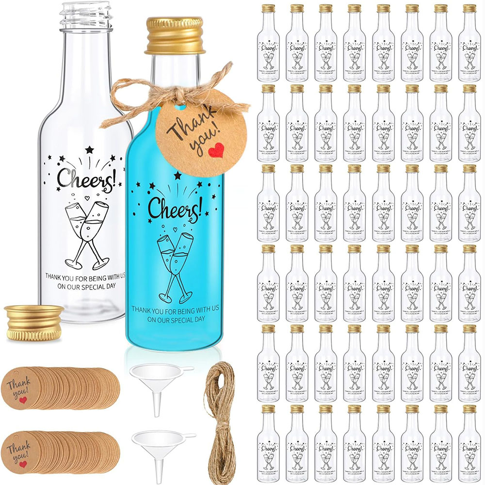50 sztuk mini butelek na alkoh – Wine Beer Liquor recenzja i cena