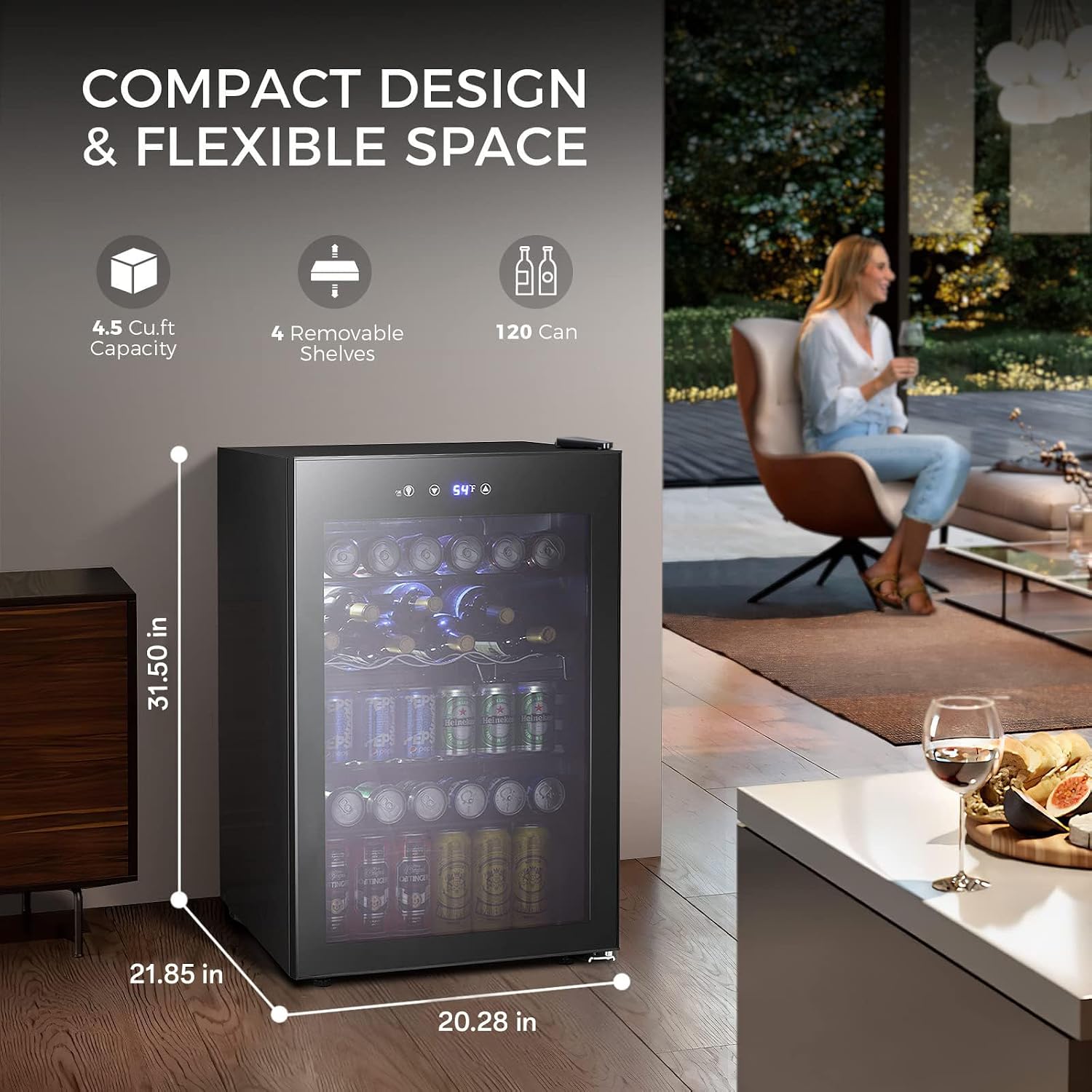 Chłodziarka do napojów o pojem – Wine Beer Cooler Fridge recenzja i cena