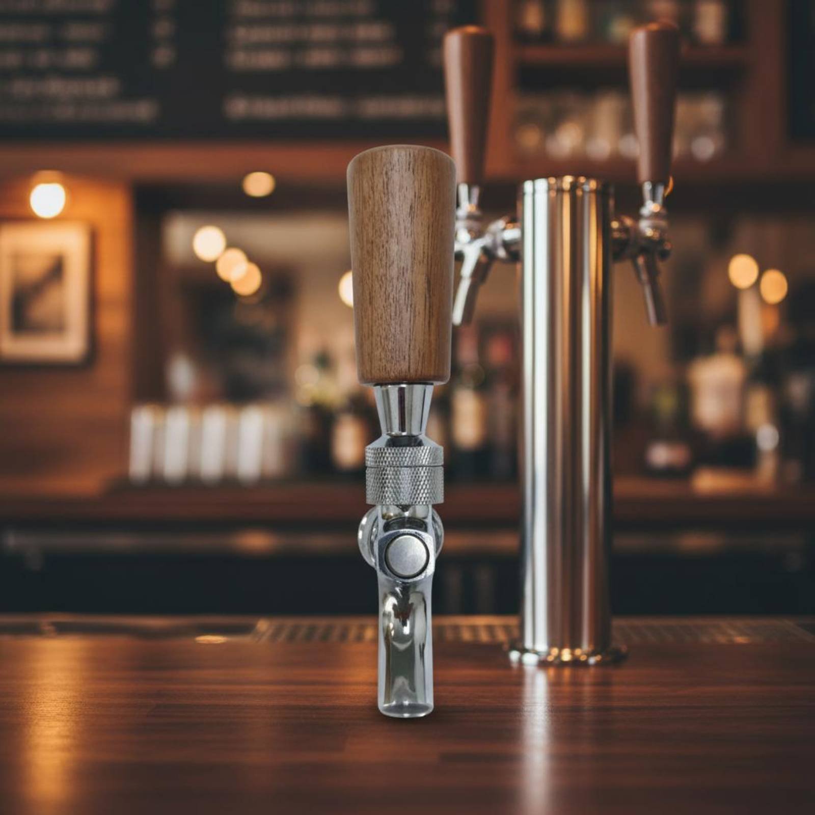 Krótki drewniany uchwyt do kra – Wine Beer Bar recenzja i cena