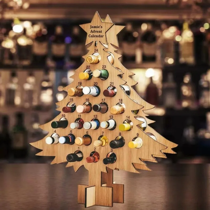 Choinka Drewniany stojak na wi – Wine Beer Rack recenzja i cena