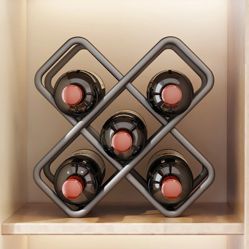 Metalowy sześciokątny stojak n – Wine Beer Rack recenzja i cena